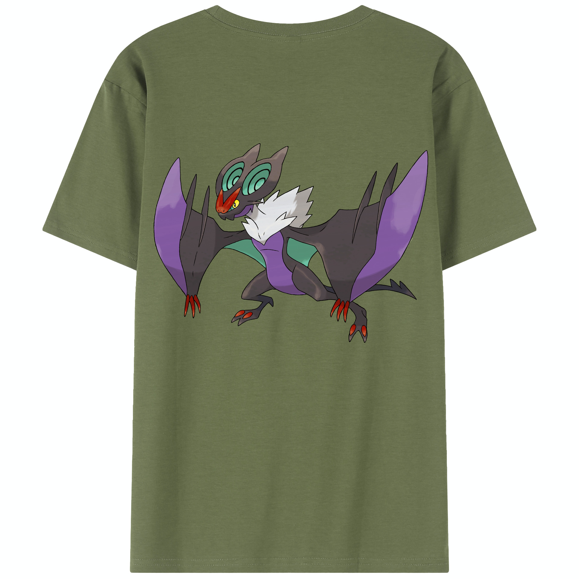 （画像用） ポケットモンスター Pokémon 綿100％半袖Tシャツ（背面プリント）